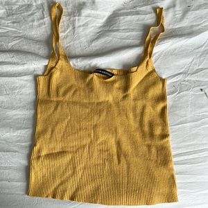 Brandy Melville Yellow Tank